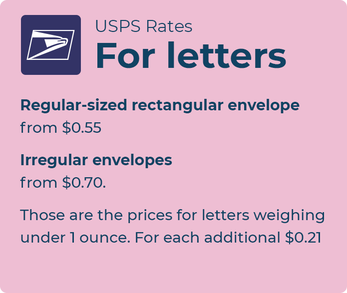 USPS Rates ᐈ Online k2track.in